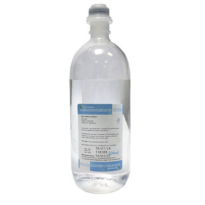 Injection de glucose et de chlorure de sodium 100 ml / 250 ml / 500 ml D1/ 2S Liquide clair