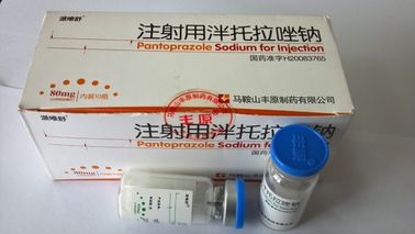 Poudre pour le sodium de Pantoprazole certifié par GMP d'injection pour l'injection