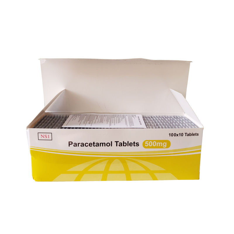 Medicine Grade Acetaminophenol Paracetamol Capsules C8H9NO2 Provide registration and OEM